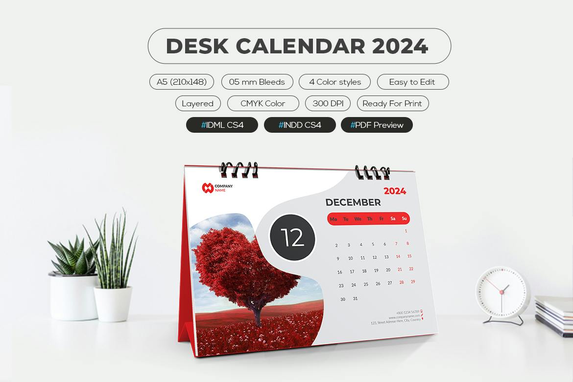 تقویم رومیزی 2024