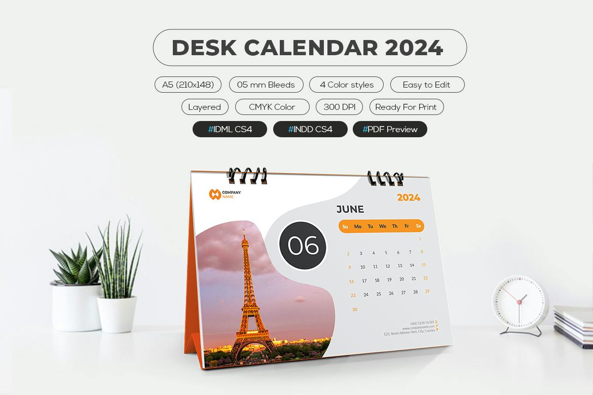 تقویم رومیزی 2024