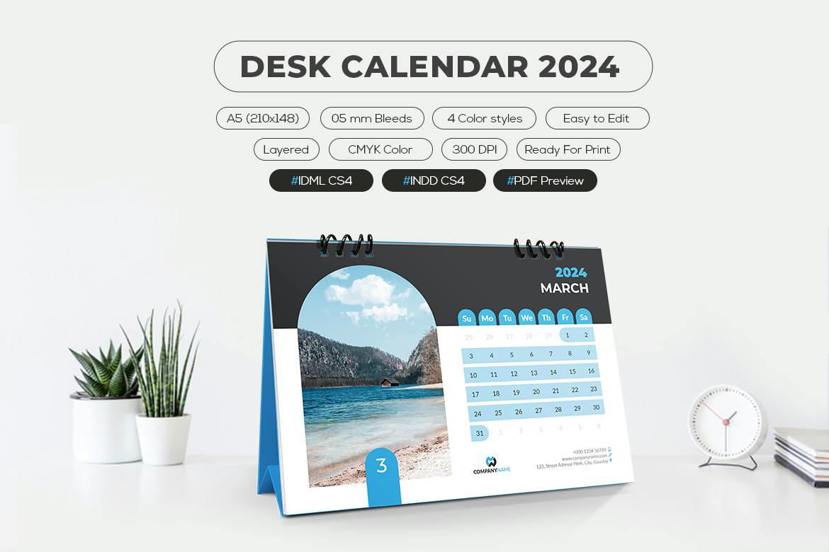 تقویم رومیزی 2024