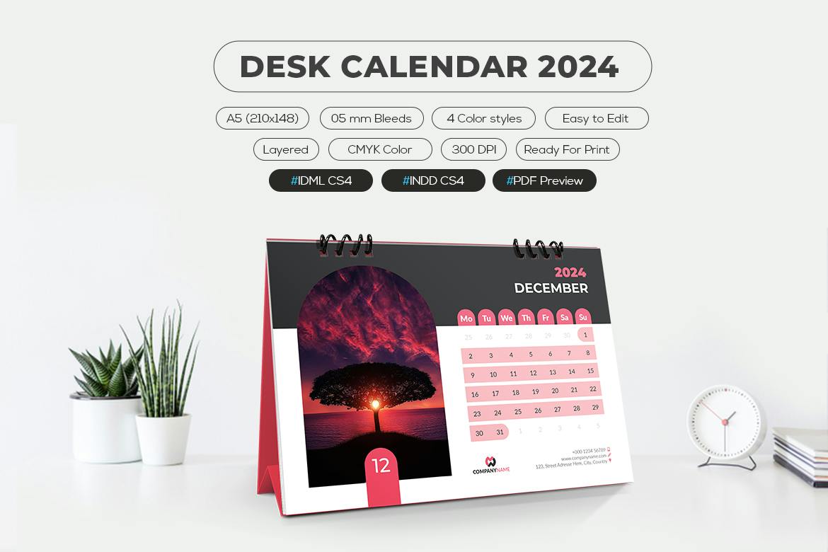 تقویم رومیزی 2024