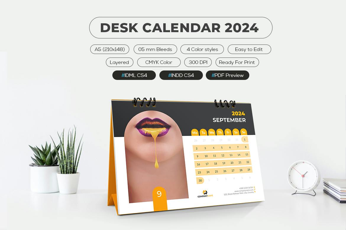 تقویم رومیزی 2024