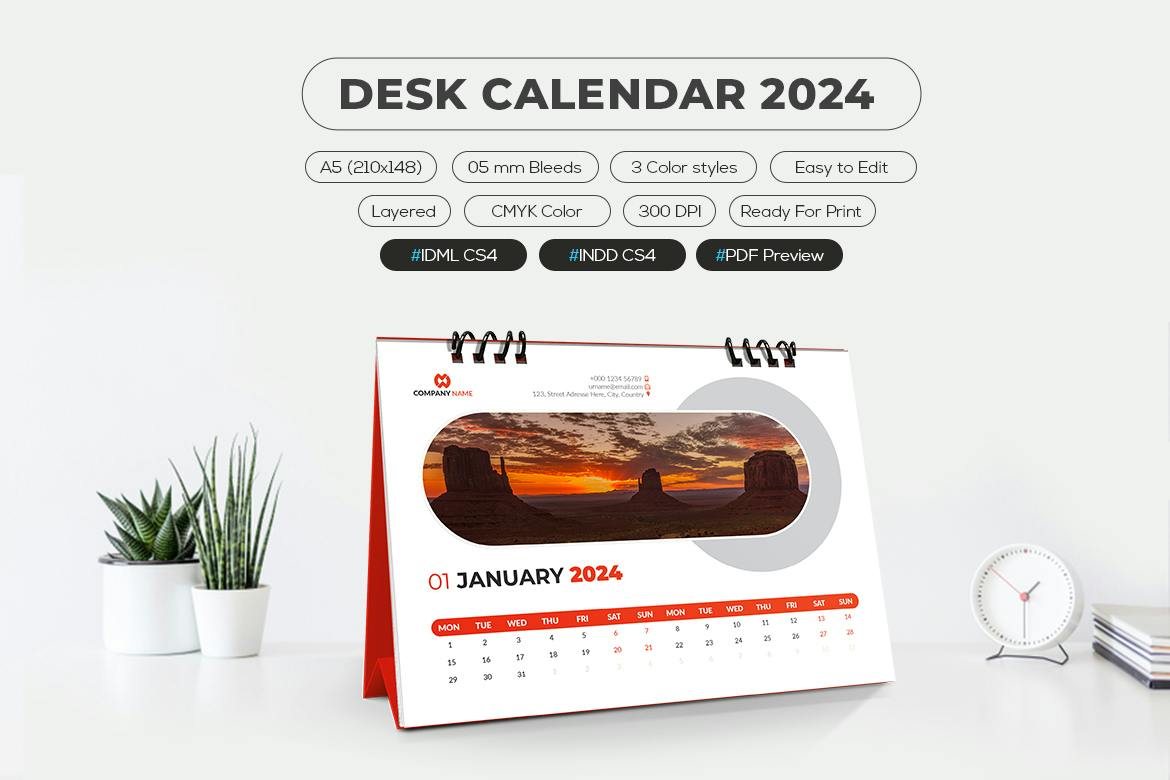 تقویم رومیزی 2024