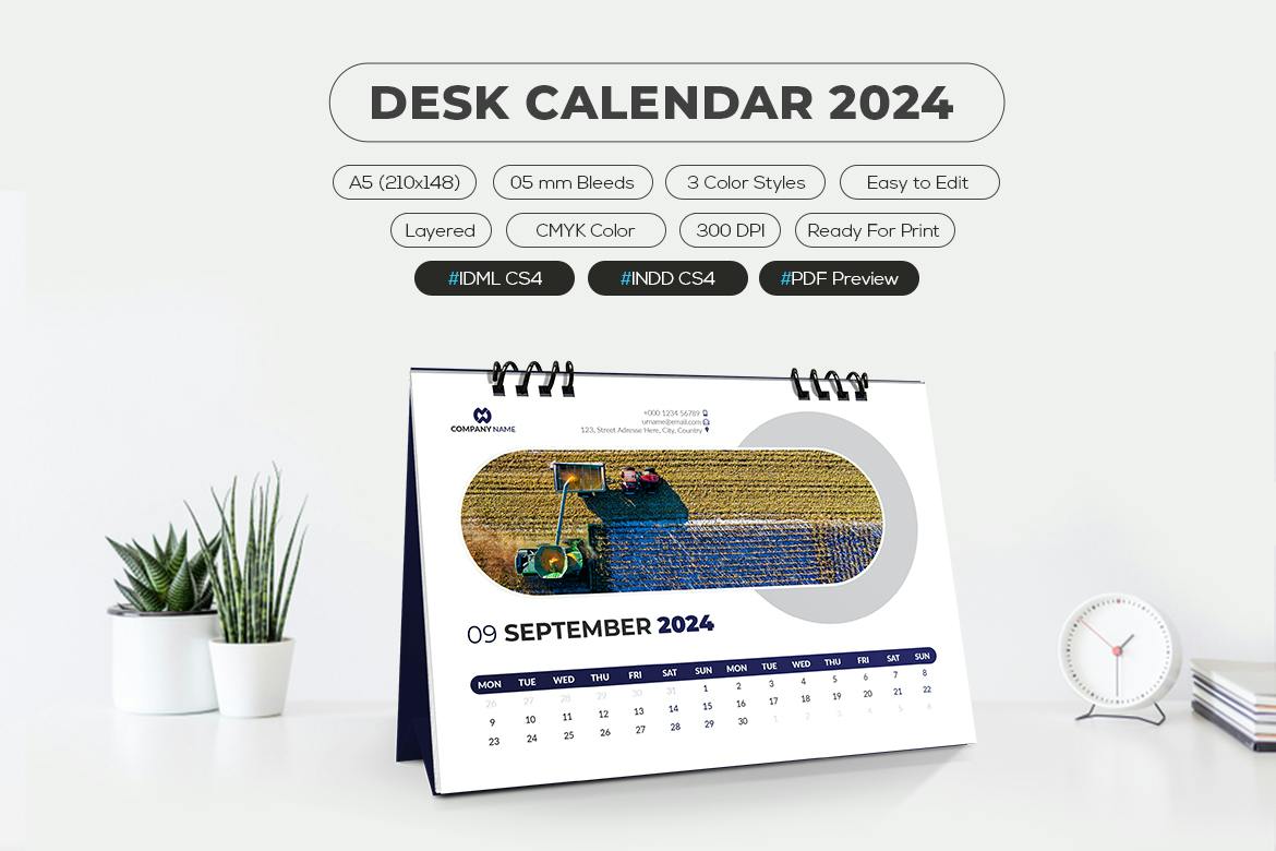 تقویم رومیزی 2024