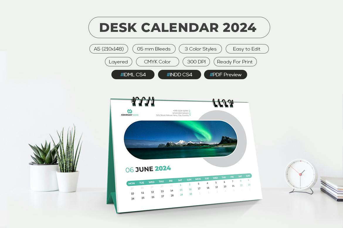 تقویم رومیزی 2024