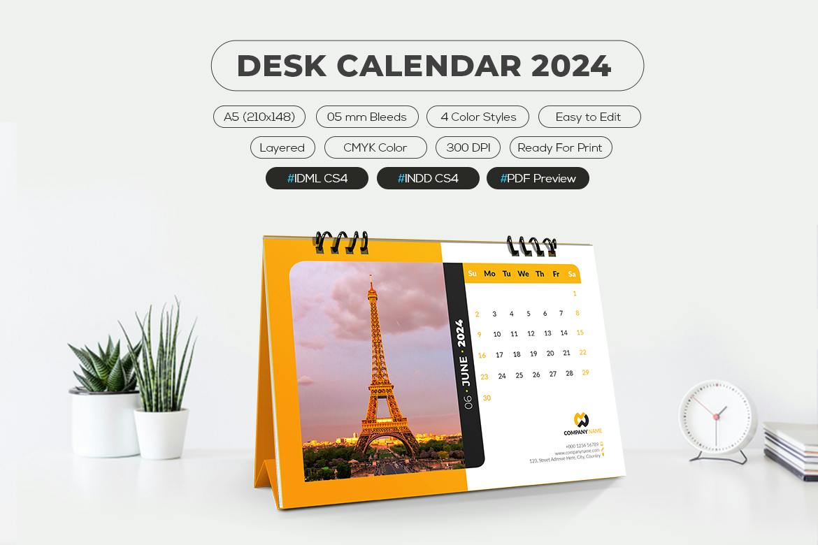تقویم رومیزی 2024