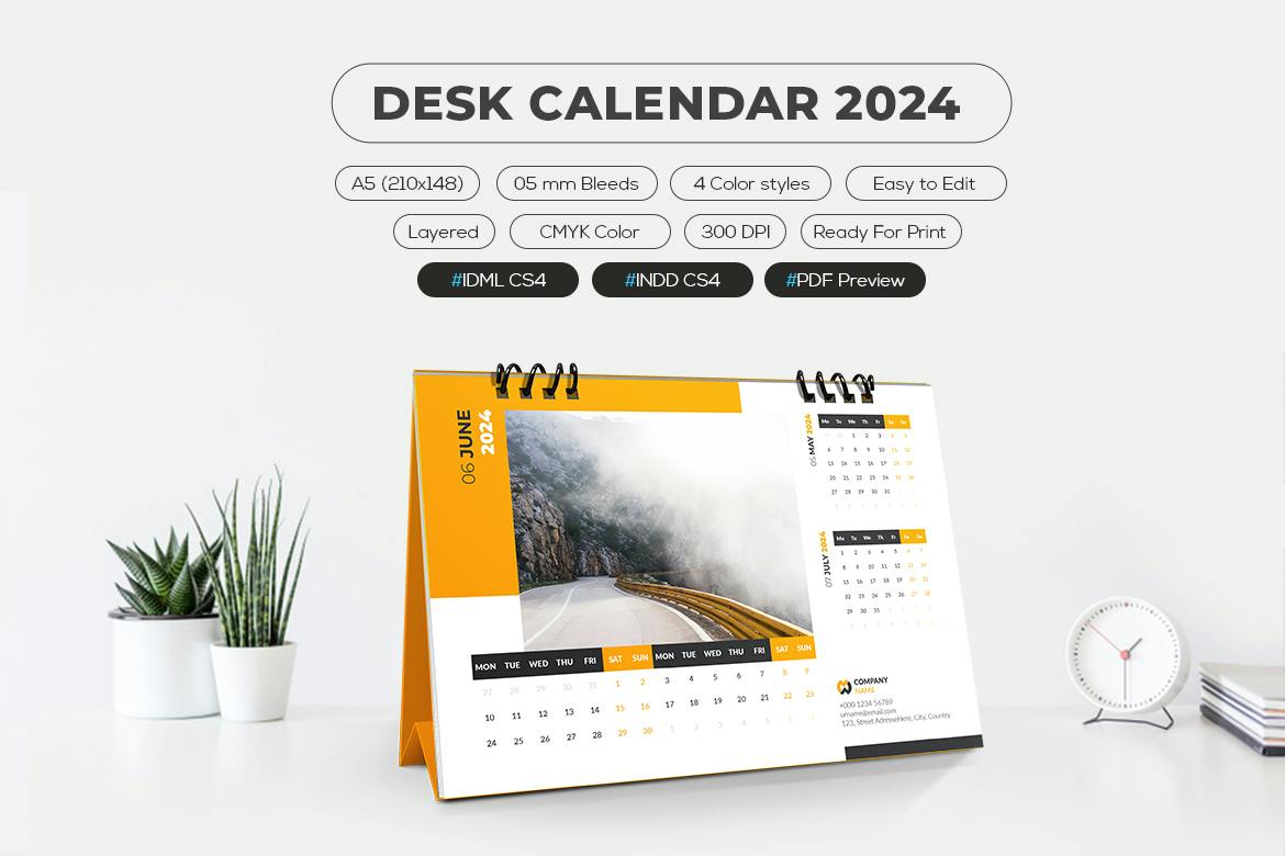 تقویم رومیزی 2024