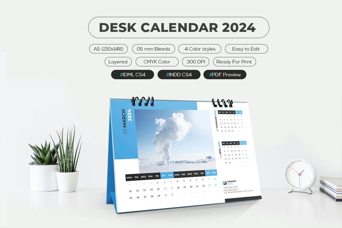 تقویم رومیزی 2024