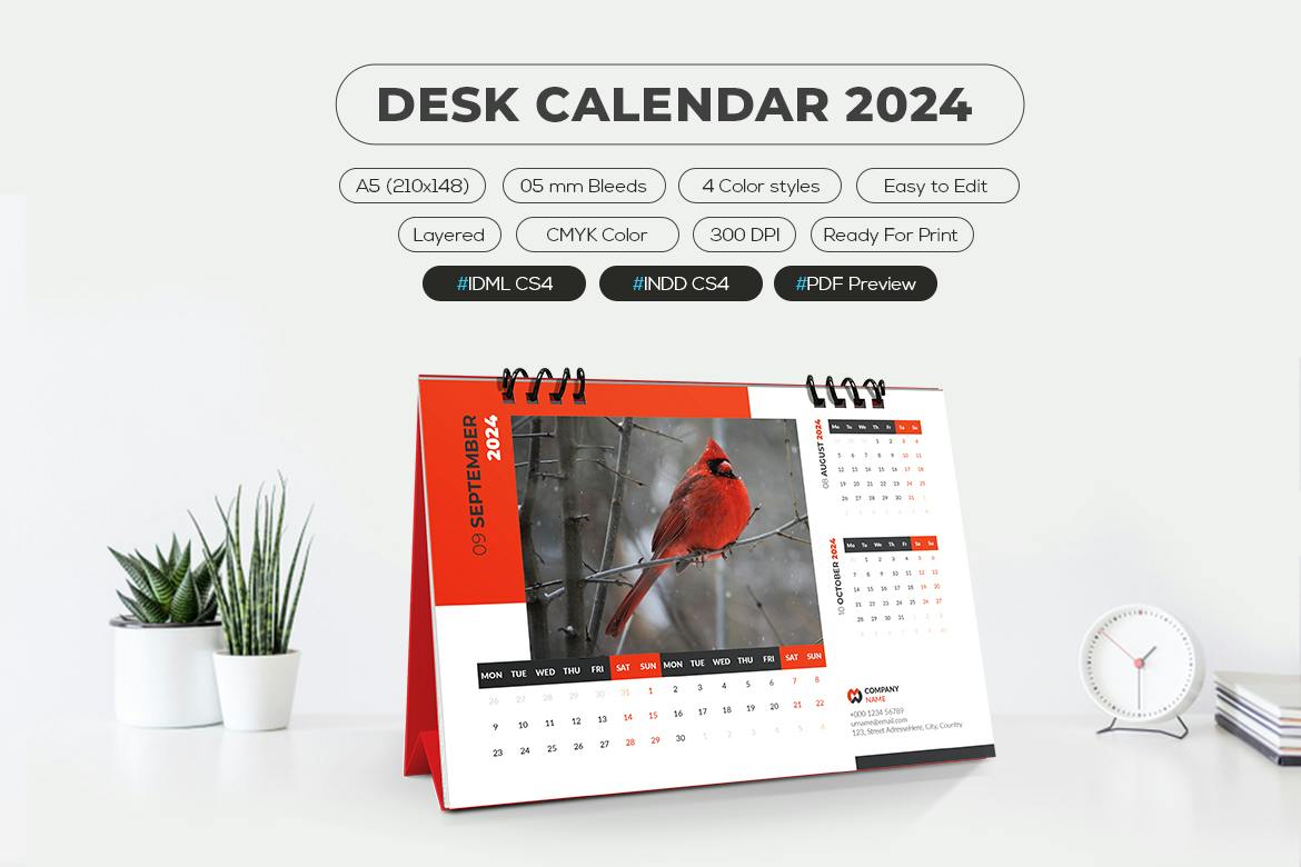 تقویم رومیزی 2024