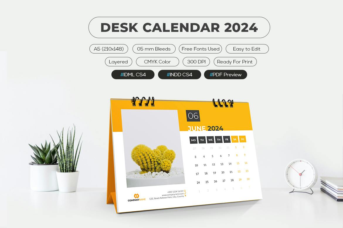 تقویم رومیزی 2024