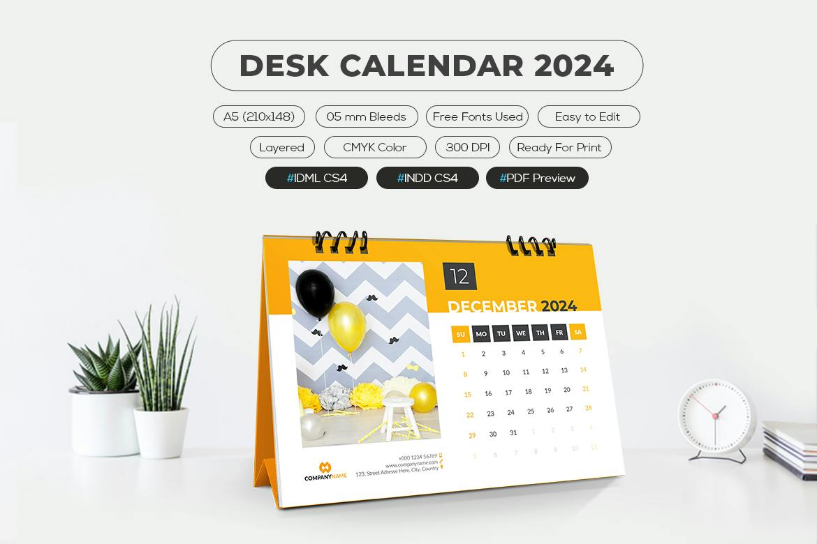 تقویم رومیزی 2024