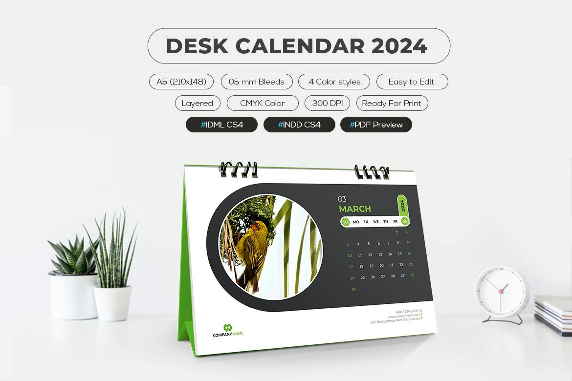 تقویم رومیزی 2024