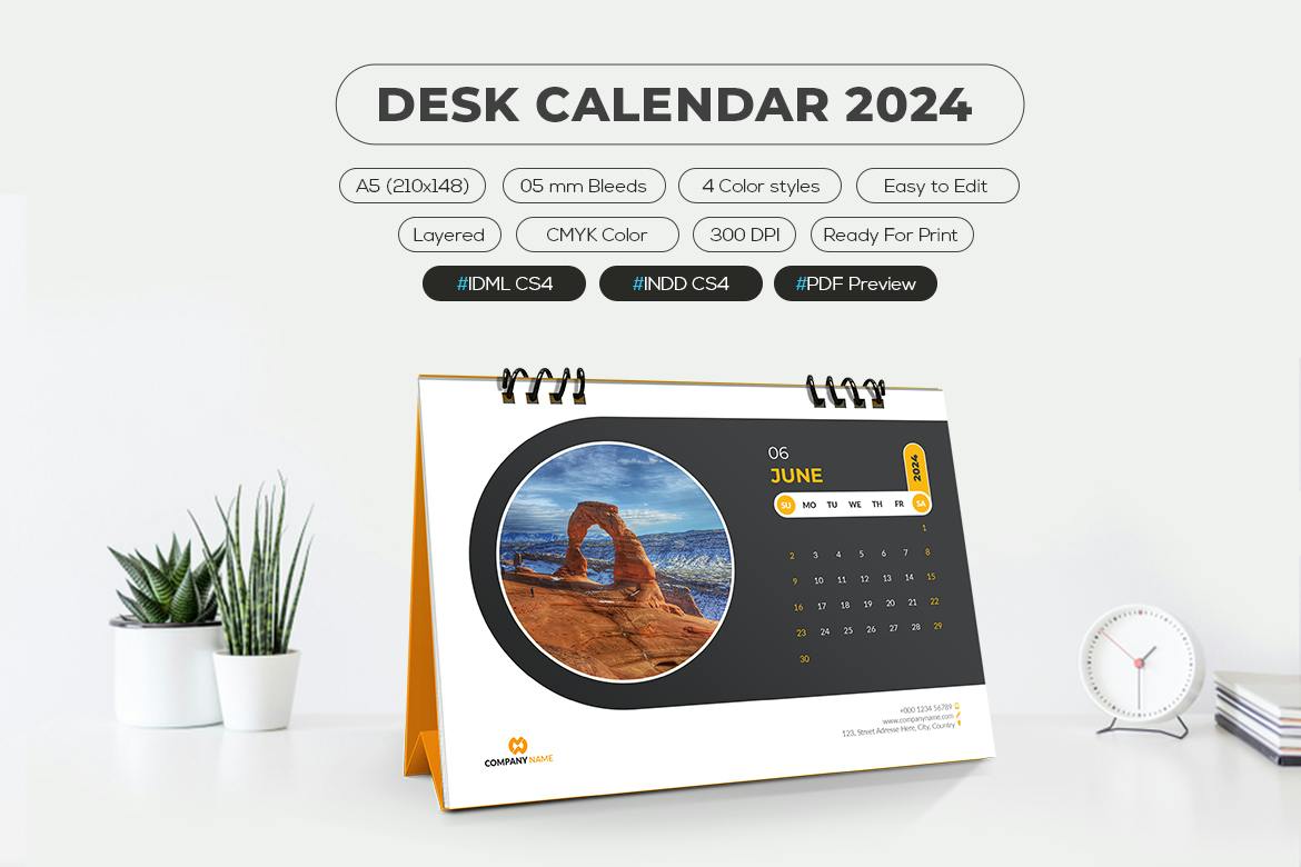 تقویم رومیزی 2024