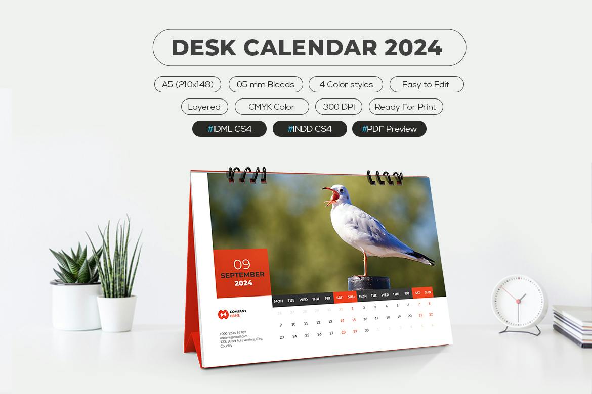 تقویم رومیزی 2024