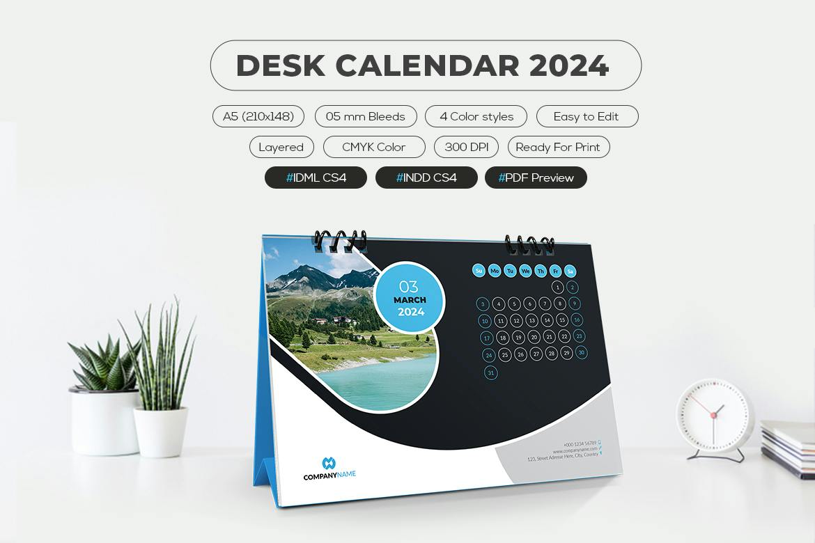 تقویم رومیزی 2024