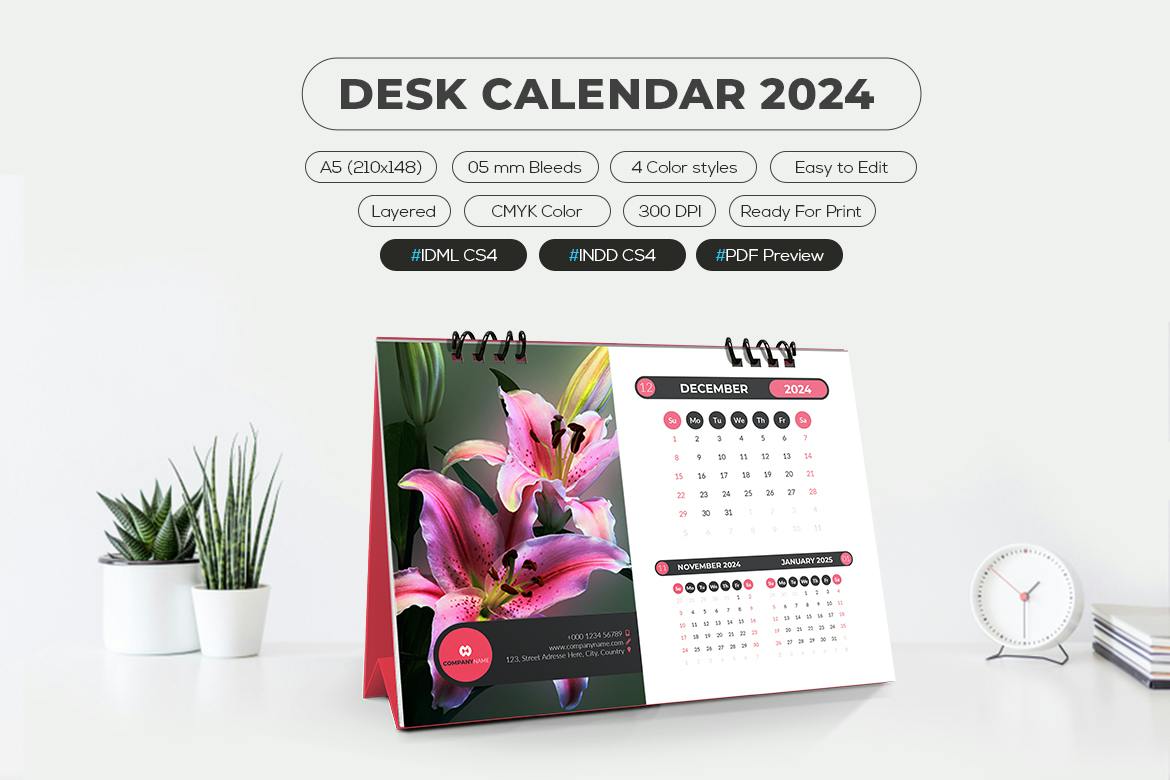 تقویم رومیزی 2024