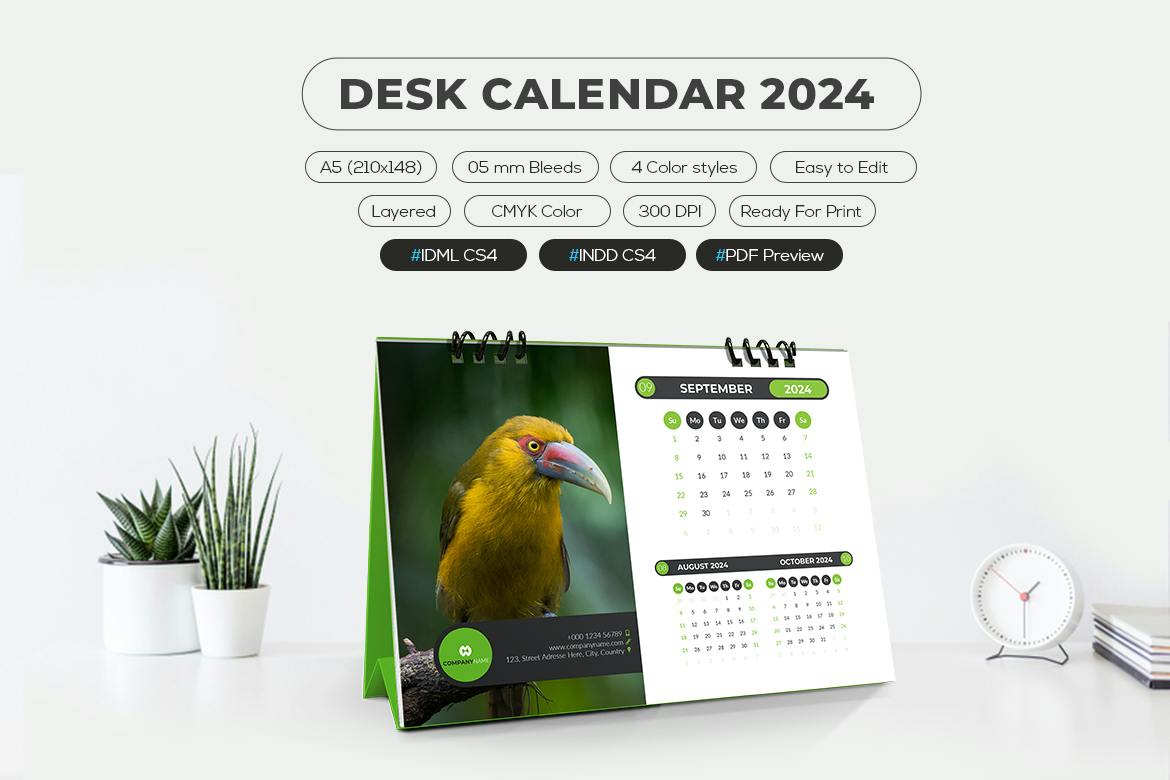 تقویم رومیزی 2024