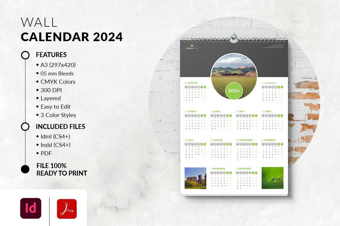 تقویم دیواری 2024