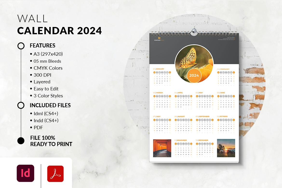 تقویم دیواری 2024