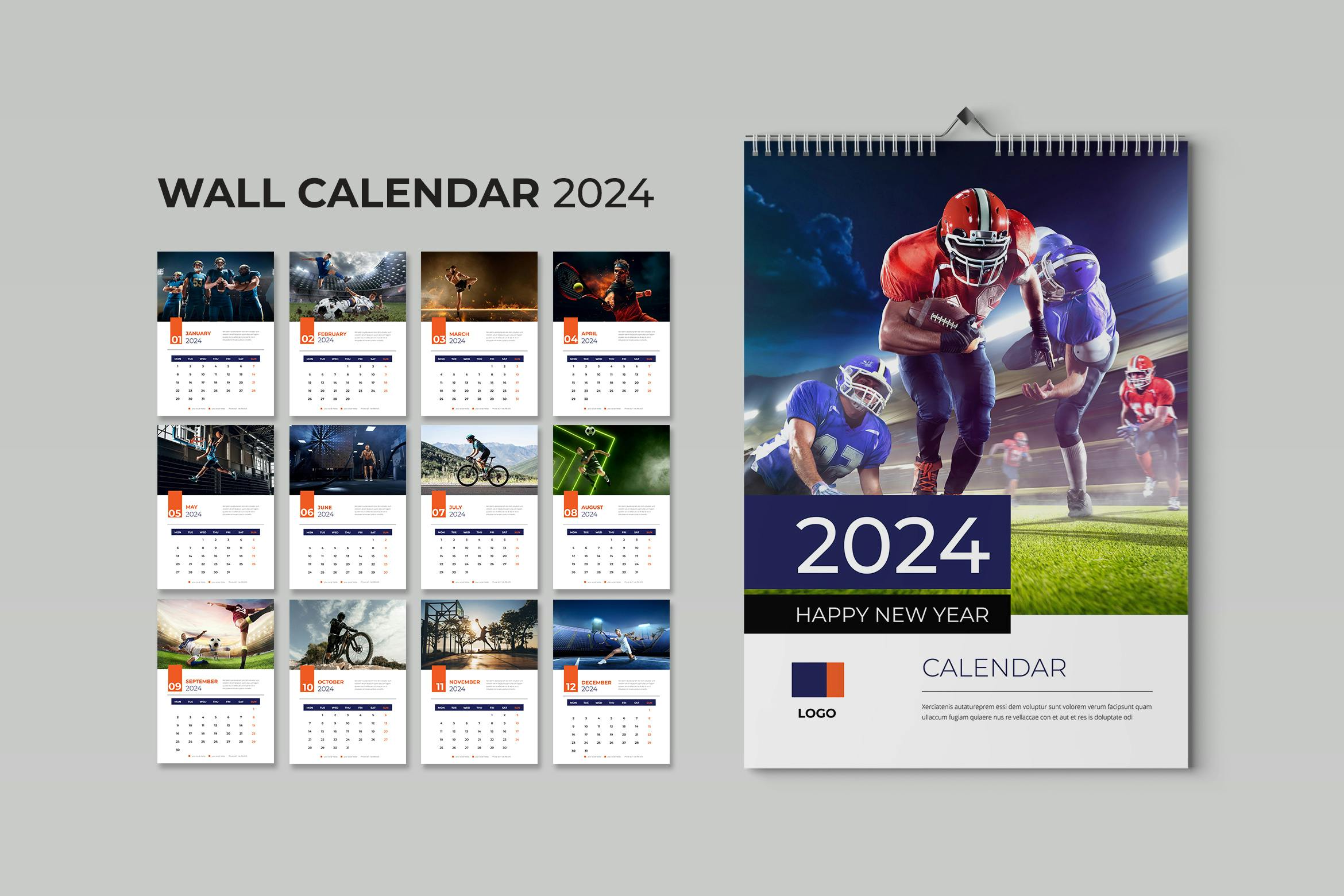تقویم دیواری 2024