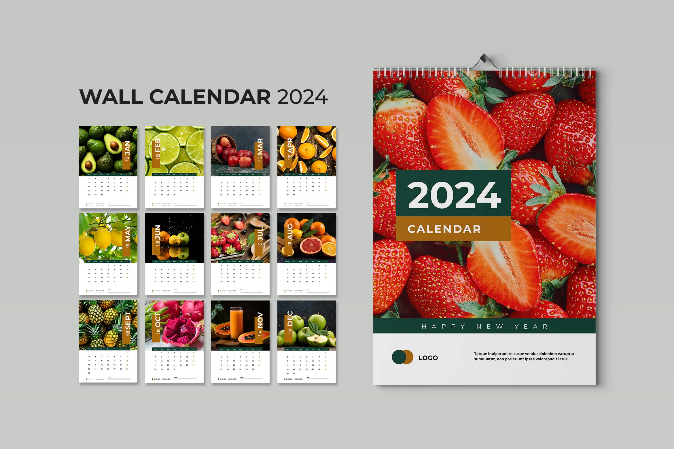 تقویم دیواری 2024