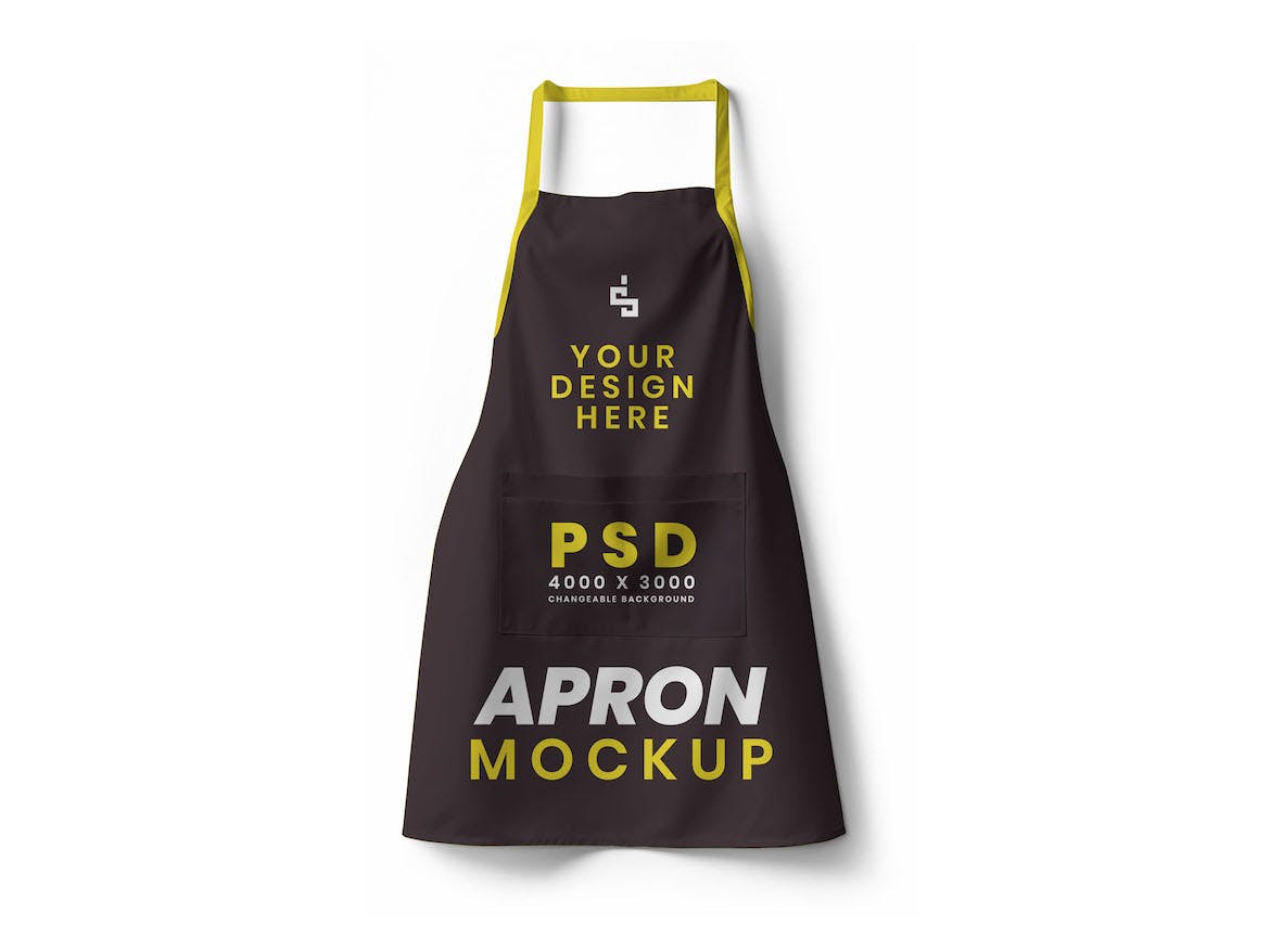 Apron Mockup قالب PSD
