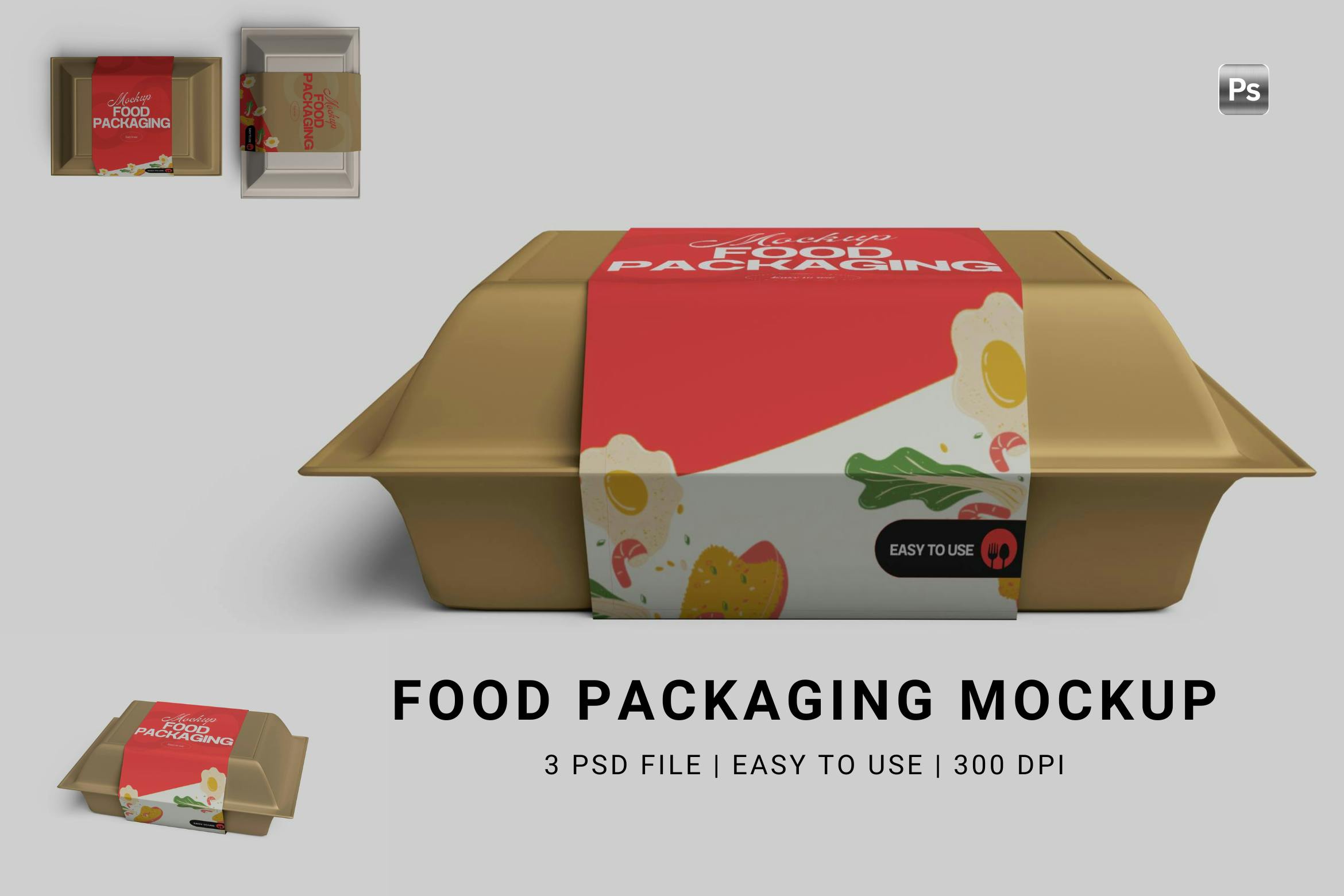 ماکت بسته بندی مواد غذایی