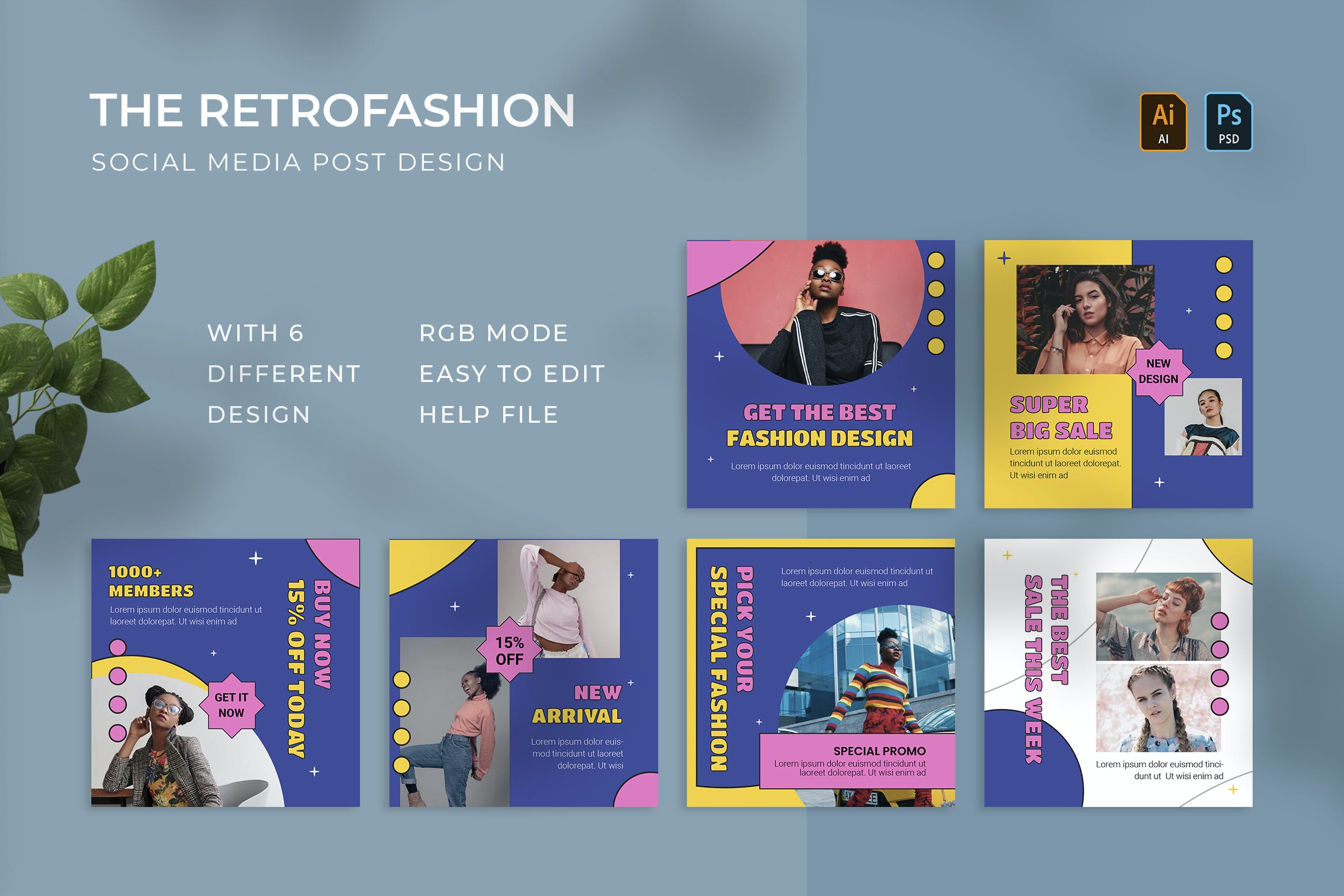 پست اینستاگرام Retrofashion