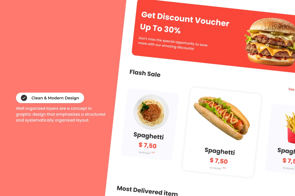 FlavorDash Food Delivery Landing Page V2