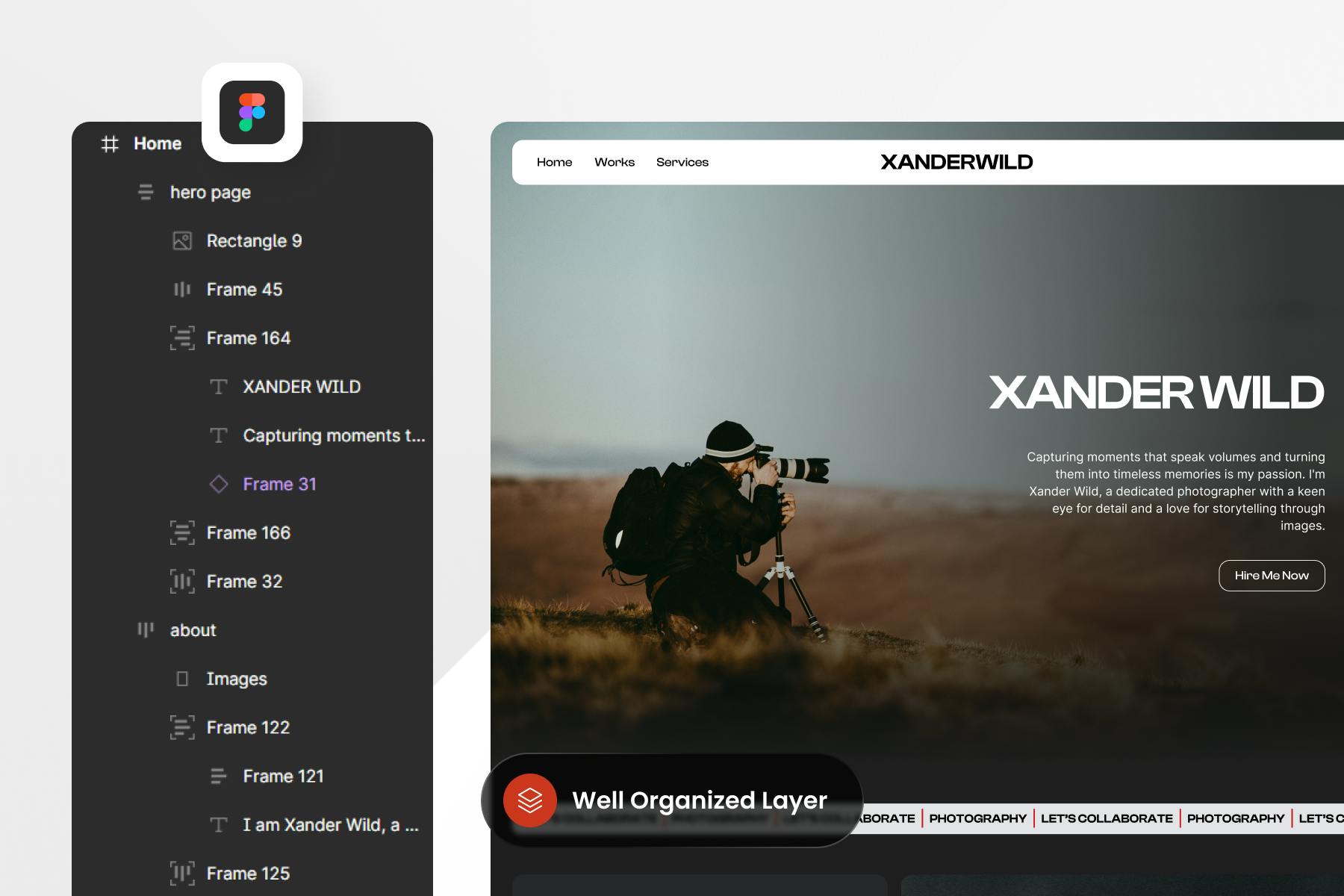 نمونه کار عکاسی Xander Wild